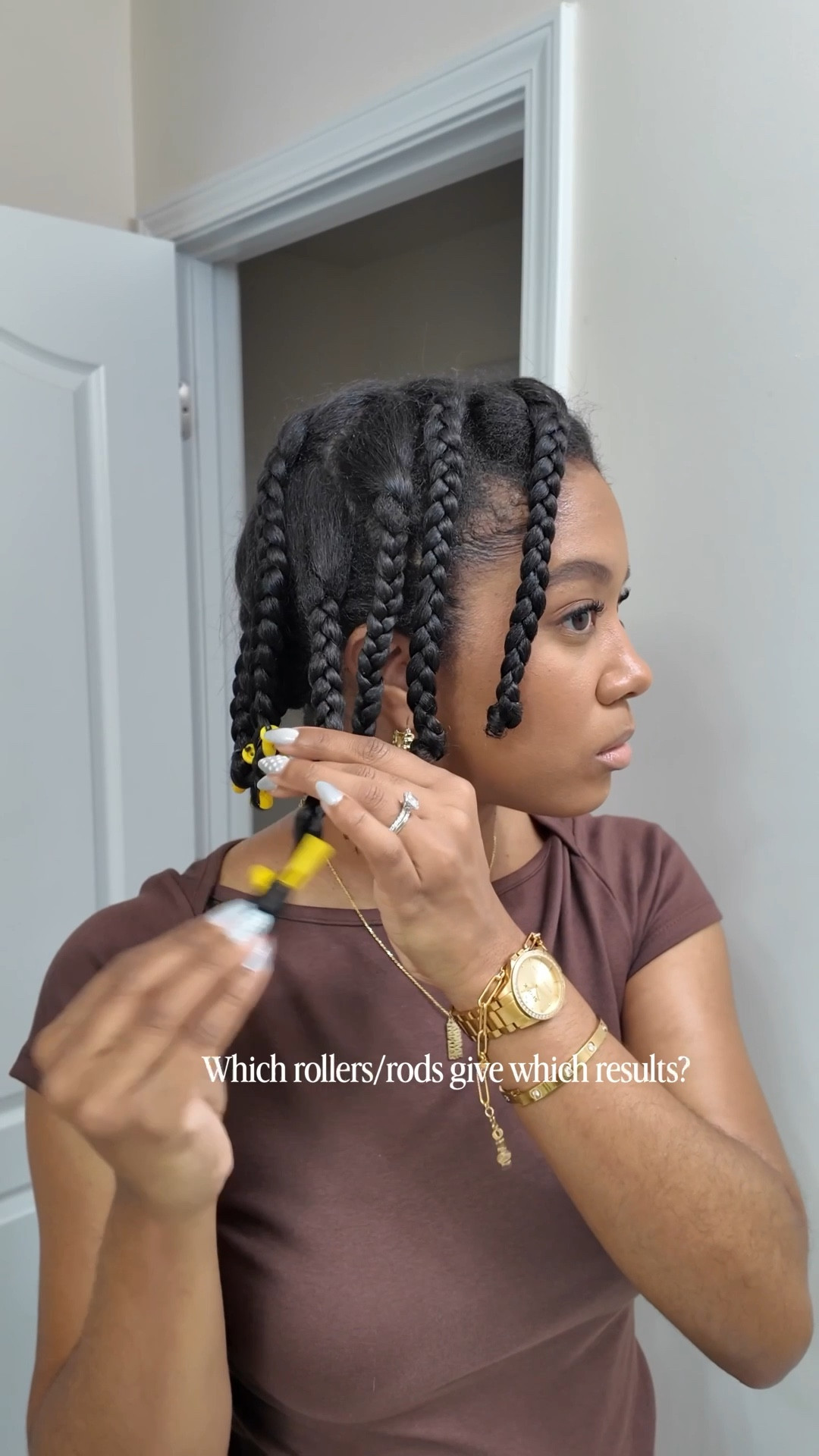 Which rollers/rods give which results? ✨

I play around with lots of different rollers/rods to preserve my curls overnight and to add curls to my stretched styles. I can get very different results depending on the rods I use and I can also get the same results from different rods. Some will allow you to sleep better than others and some of the results are worth a more uncomfortable sleeping situation. I’ve shared videos on my page of each of my results using all of these rods! 

A few tips for some of them are that with the silk rods (the one in different shades of brown and pink) they can slip off if they are not secure. I recommend a turban bonnet to hold them on a little tighter than your standard bonnet. I also have rod covers that will hold the rod on so they don’t slip off. The small pink rollers are very soft if you want to make sure to get a good nights rest. The round large grey and black rollers are my least favorite as they didn’t work out the best for me and I don’t like the pulling that comes with taking them down. I also could be using them completely wrong lol. I’ll continue to share me results from trying different rollers and let you know my favorites! ✨

#LTKootd #LTKBeauty #LTKgrwm