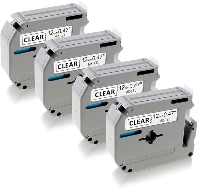 Greateam Compatible PT-M95 Clear Tape Replacement for Brother P-Touch Clear M Tape 12mm 0.47" MK-... | Amazon (US)