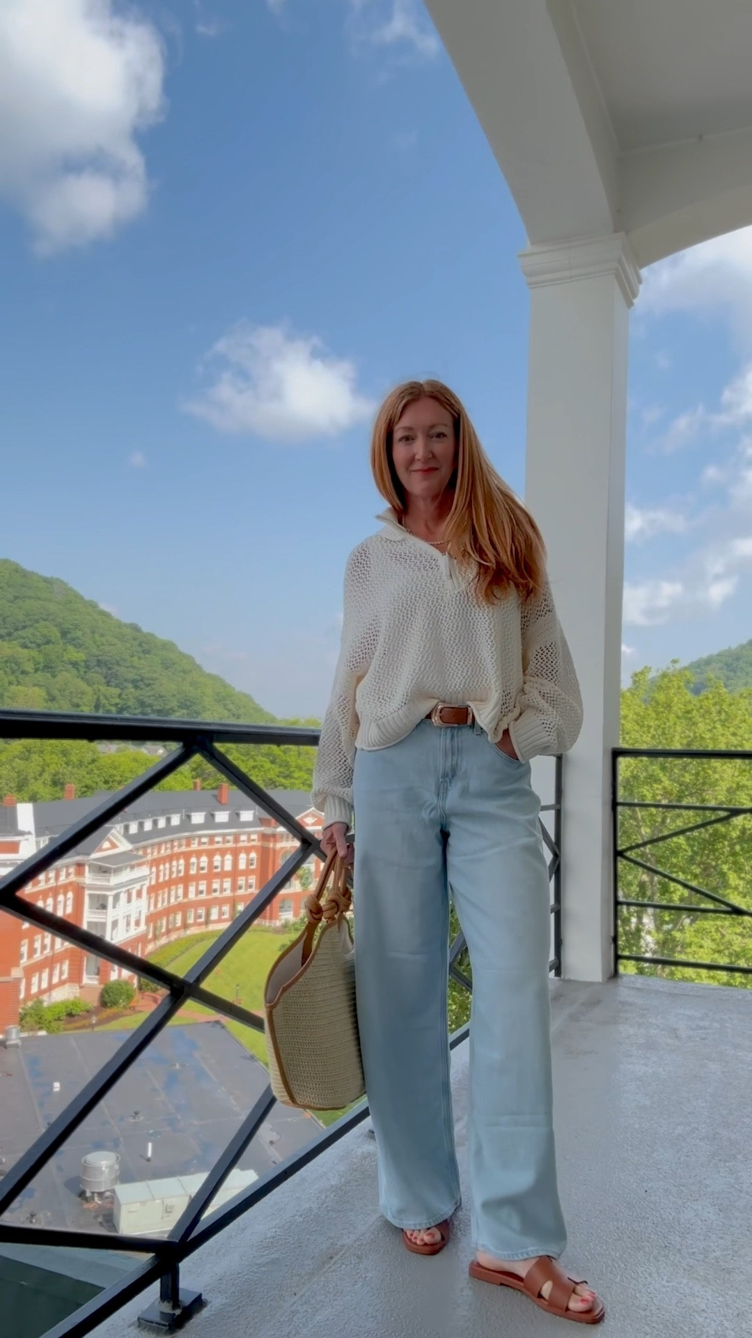 These jeans are literal perfection! They are so soft and scream designer for only $25! 

Small in sweater 
4 in jeans 
Shoes tts 

#LTKFindsUnder50 #LTKSaleAlert #LTKOver40