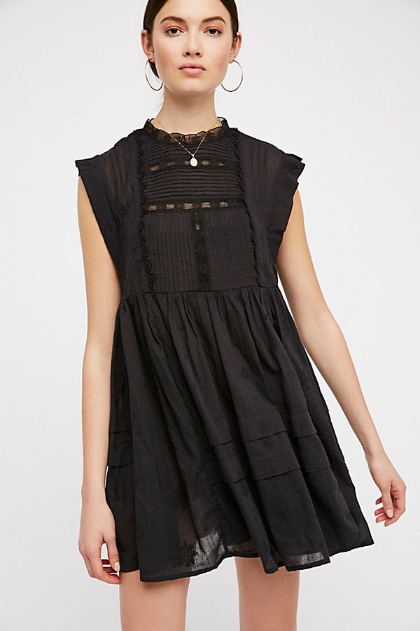 Nobody Like You Embroidered Mini Dress | Free People (Global - UK&FR Excluded)
