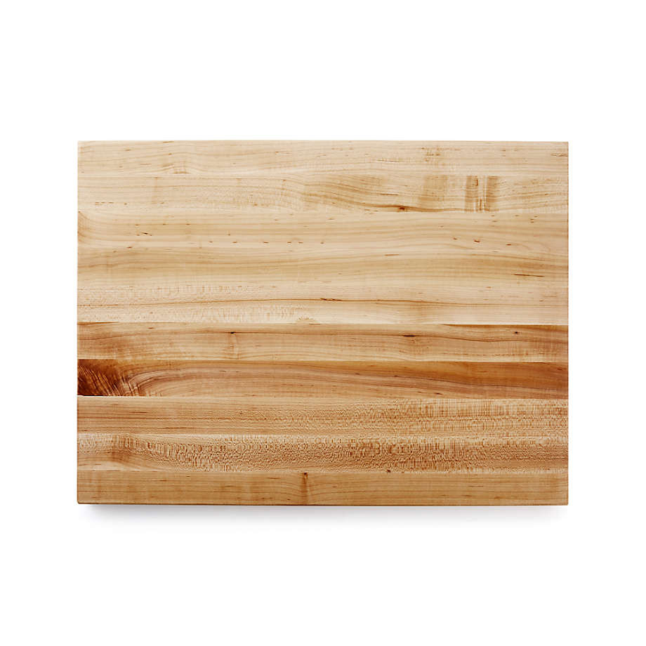 John Boos 24"x18" Maple Cutting Board + Reviews | Crate and Barrel | Crate & Barrel