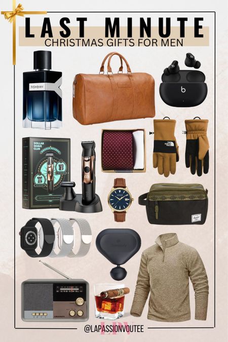 Elevate gifting for the guys! Uncover Last Minute Christmas Gifts for men that blend style and substance. From sleek tech to rugged essentials, find presents that resonate with his unique taste. Make this season memorable with thoughtful surprises that capture the spirit of the holidays. Elevate your gift game now!

#LTKGiftGuide #LTKHoliday #LTKSeasonal