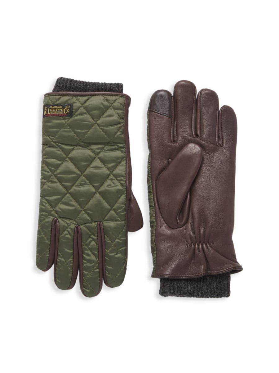 Touch Quilted Field Gloves | Saks Fifth Avenue