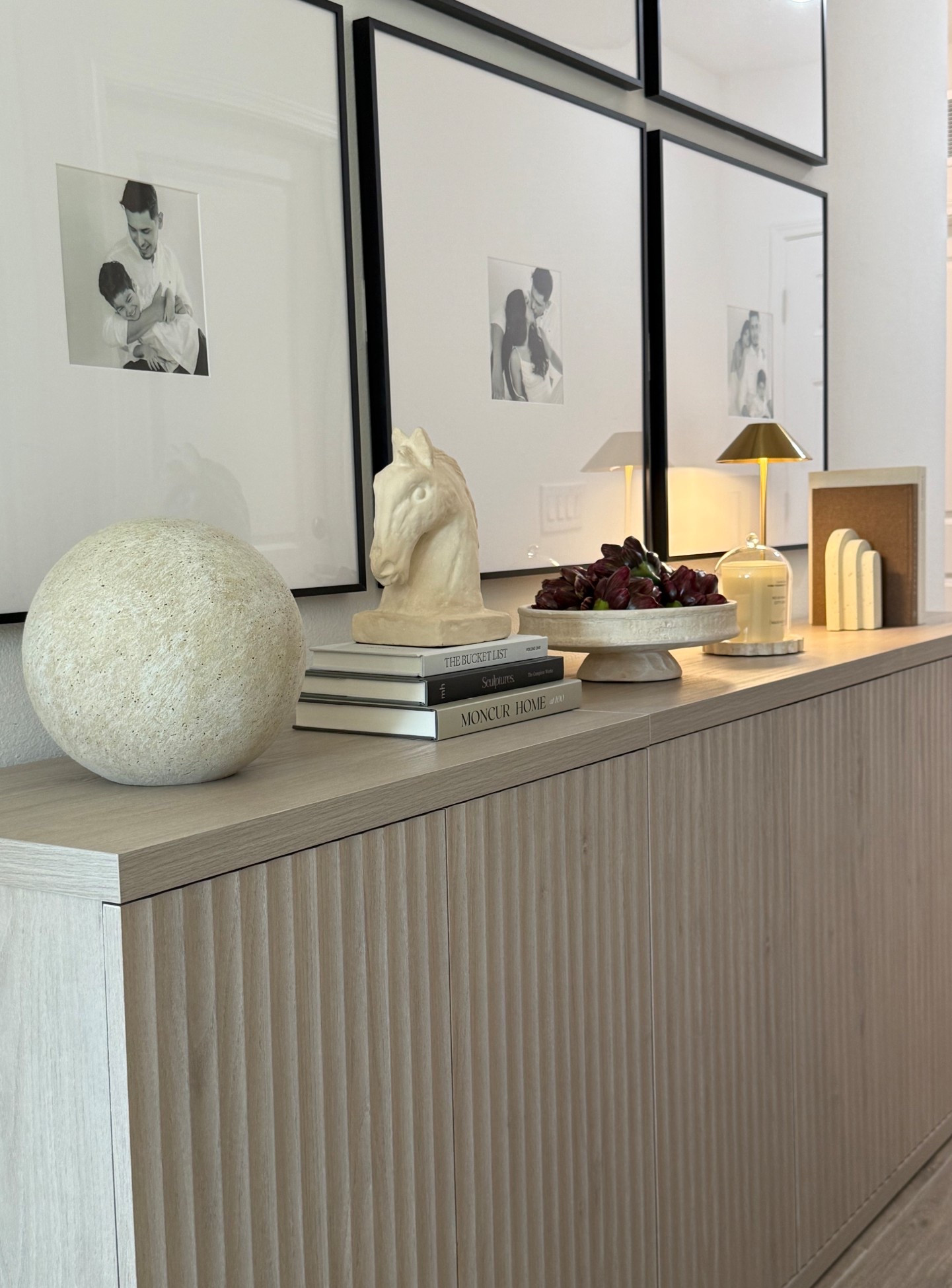 Console table decor✨