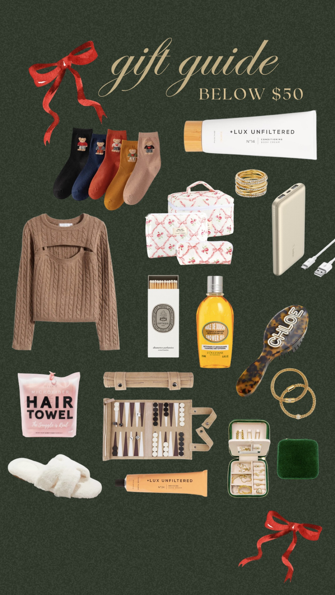 Gift guide under $50

#LTKGiftGuide #LTKFindsUnder50 #LTKHoliday