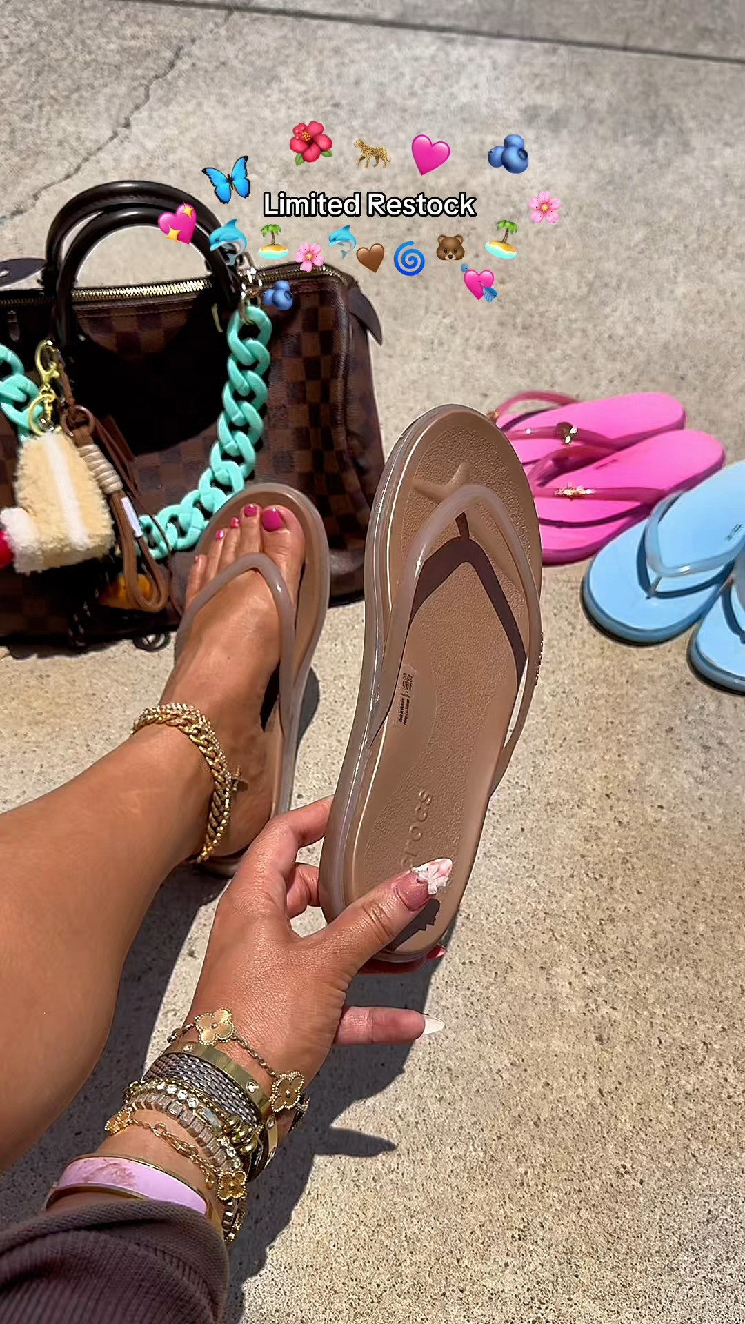 Crocs just brought back all the jelly flip flops! #crocs #crocssandals #crocsflipflops #crocsjelly #ad @Crocs  

 #LTKHome #LTKSwim #LTKTravel