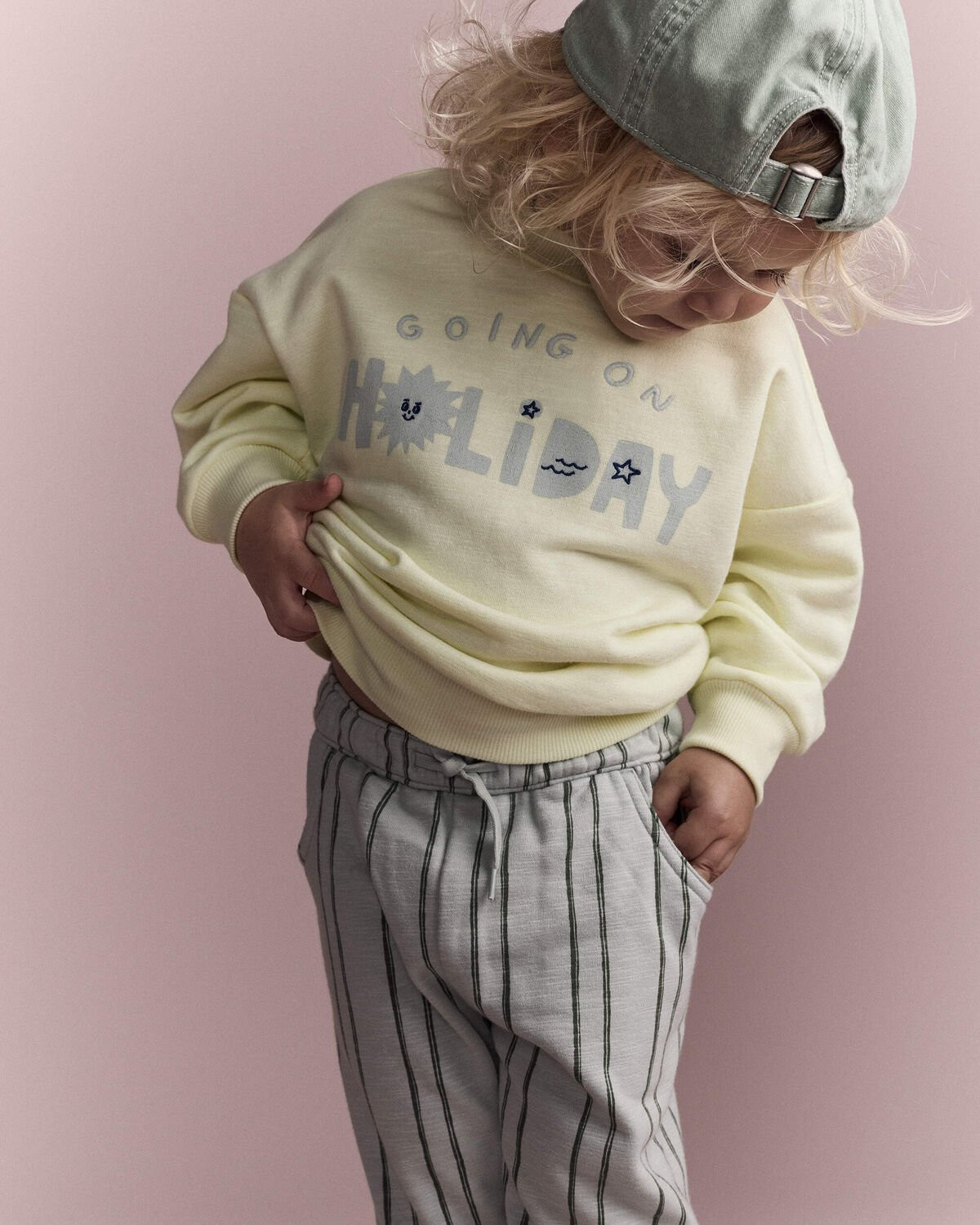 Toddler 'Going On Holiday' Dolman-Sleeve Sweatshirt - Yellow - Otter Avenue | Carter's | Carter's Inc