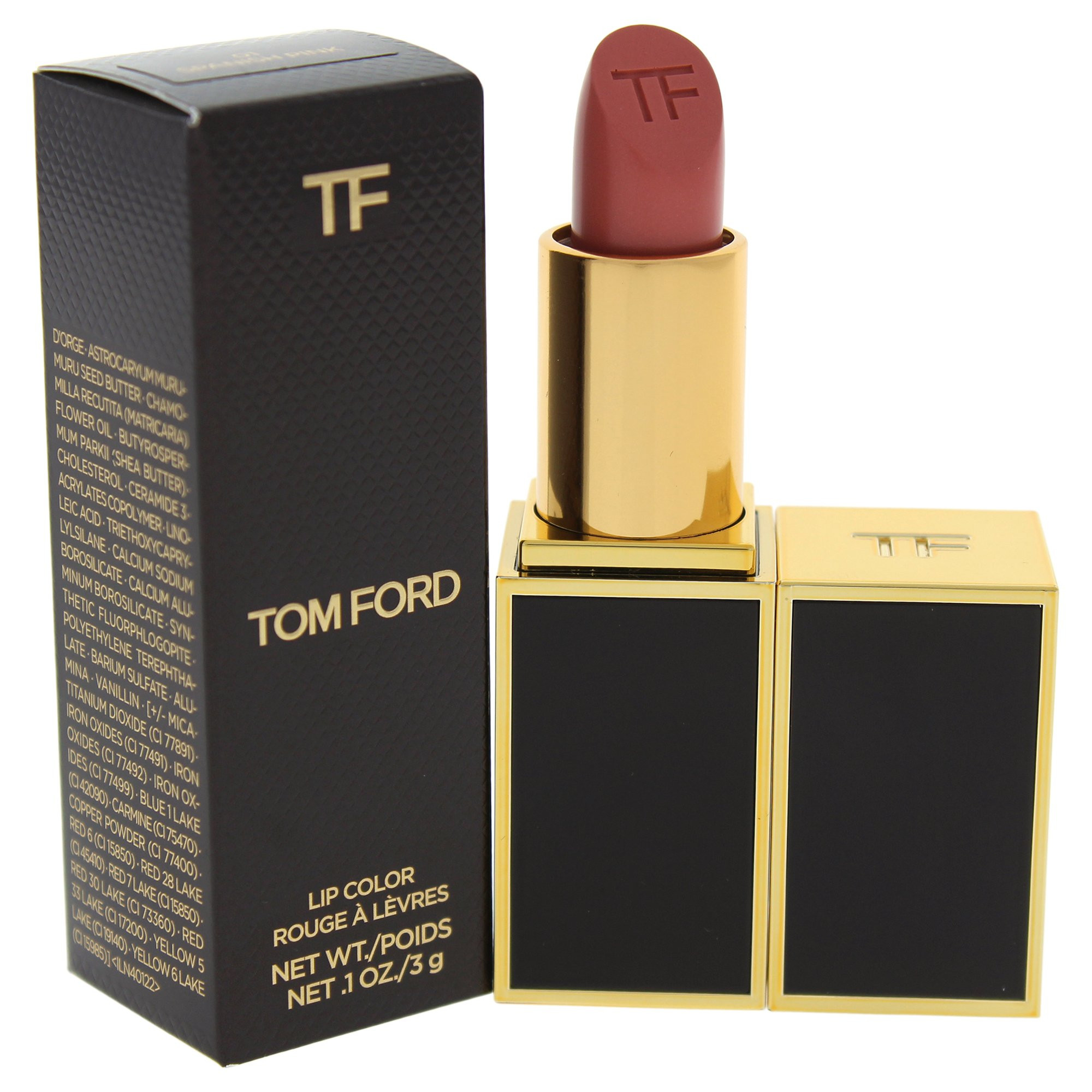 Tom Ford Lip Color No. 01 for Women, Spanish Pink, An ultra-creamy & nurturing lipstick, 1 Ounce ... | Amazon (US)