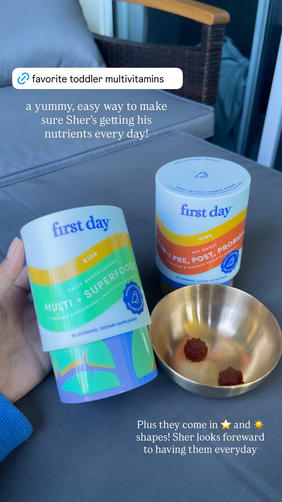 Our go-to daily toddler multivitamins. Easy, tasty, and something our son looks forward to every morning. Perfect for little ones 2+

#LTKU #LTKFindsUnder50 #LTKKids