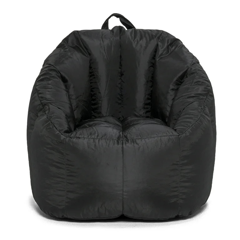 Big Joe Joey Bean Bag Chair, Black SmartMax Fabric - Walmart.com | Walmart (US)