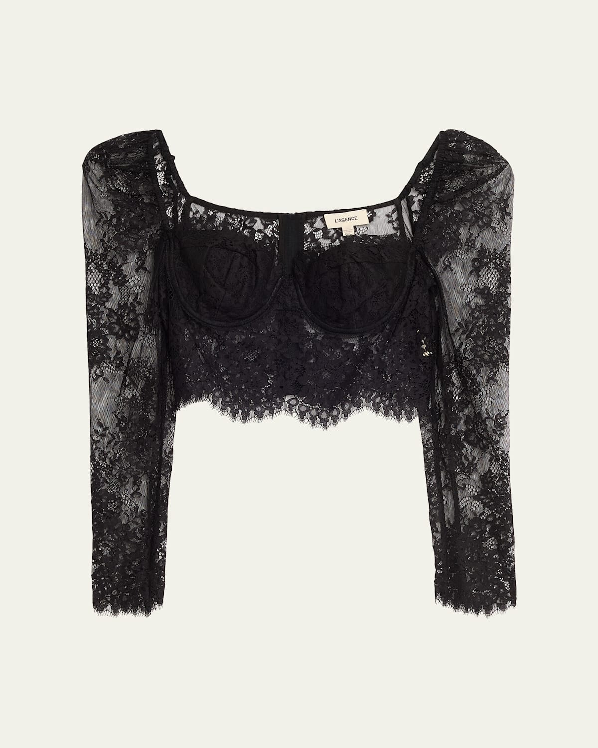 Lori Lace Bustier Top | Bergdorf Goodman