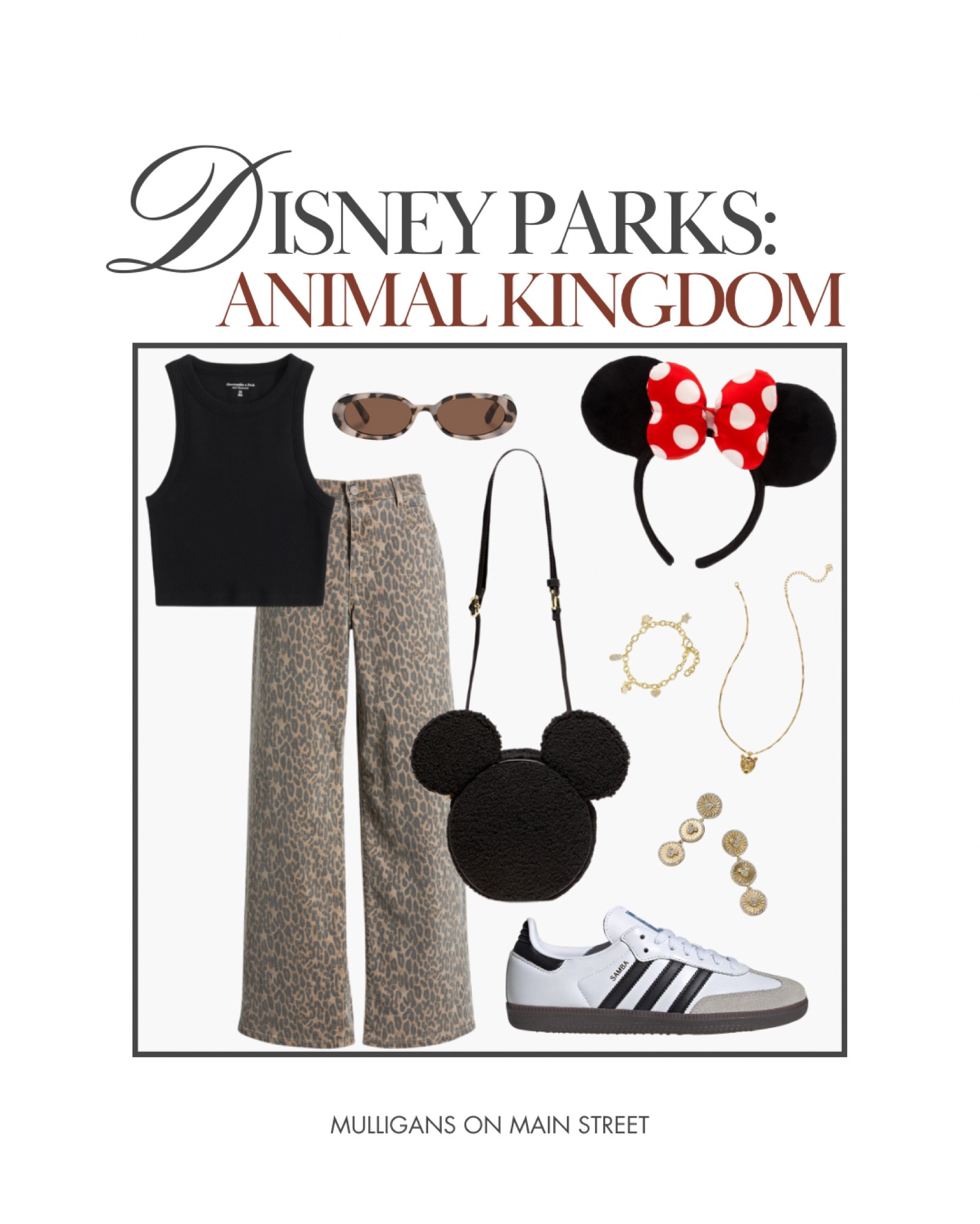 Leopard look for Animal Kingdom

#DisneyStyle #AnimalKingdom #DisneyFashion #DisneyOOTD #WhatToWear #WaltDisneyWorld #DisneyWorld #Abercrombie #StoneyCloverLane #Baublebar #KendraScott #Adidas #ShopDisney #Sunglasses 

#LTKActive #LTKFindsUnder100 #LTKSeasonal