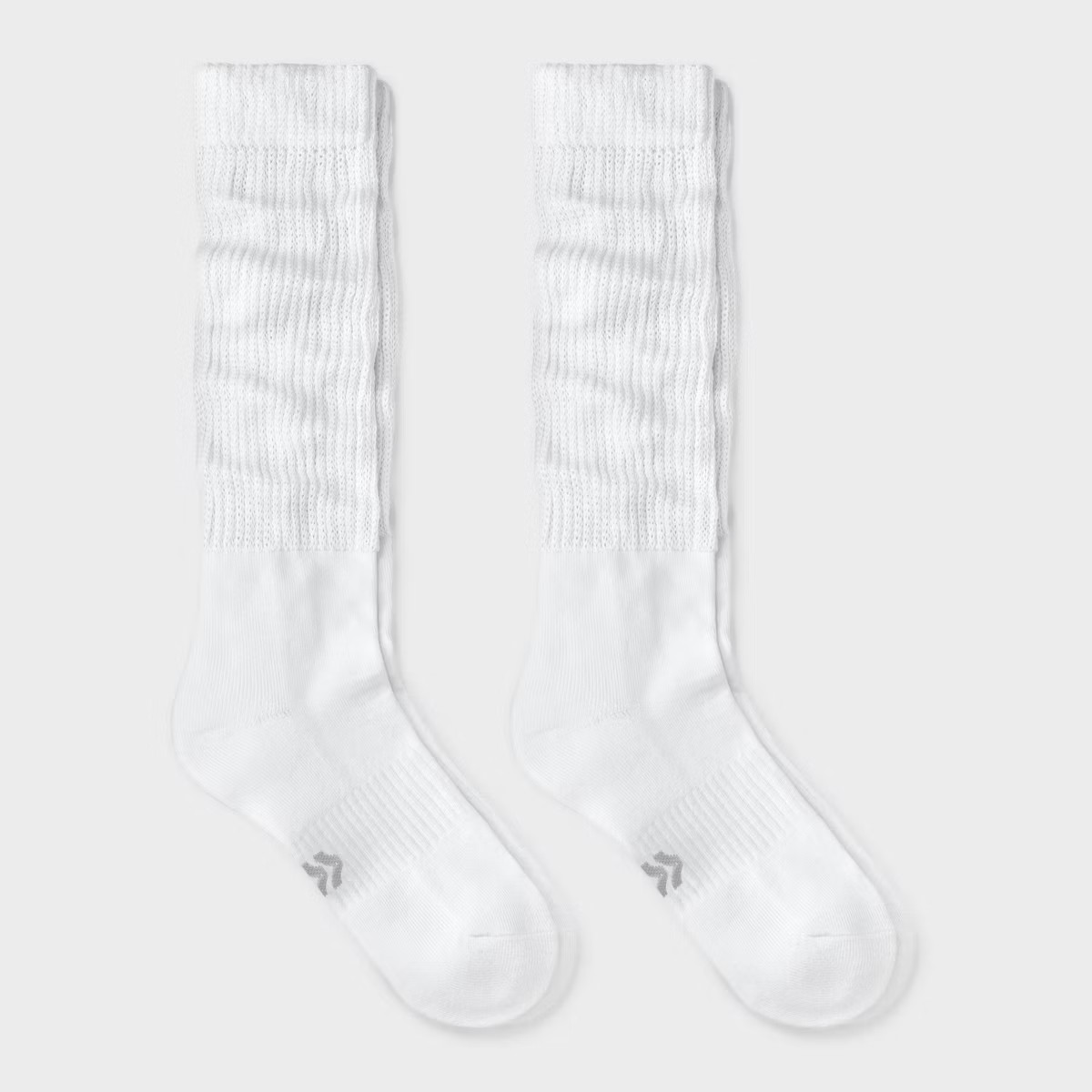 Women's Cushioned Scrunch 2pk Athletic Crew Socks - All In Motion™ 4-10 | Target