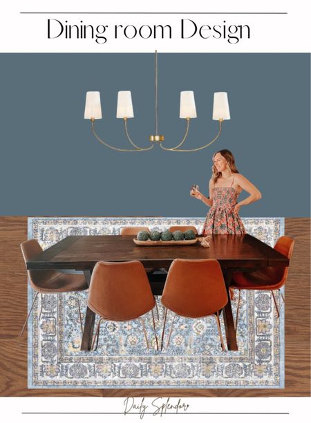 Dining room design 
Dining room chandelier 
Leather dining chairs 

#LTKfamily #LTKhome #LTKstyletip