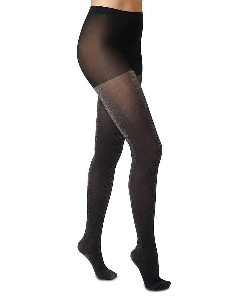 Hue Metallic Opaque Control Top Tights | Bloomingdale's (US)