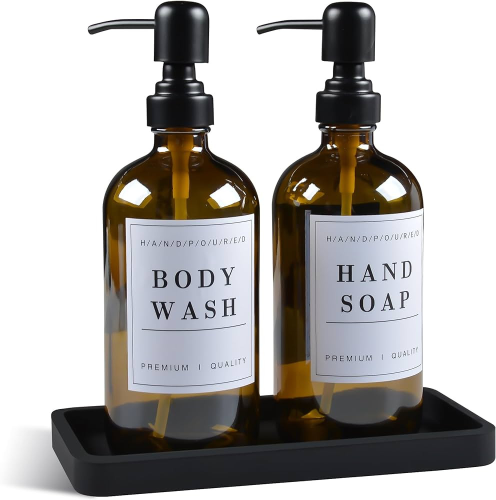 4'' x 8'' Countertop and Vanity Tray Bathroom Tray for Soap and Lotion Shatterproof Silicone Smal... | Amazon (US)