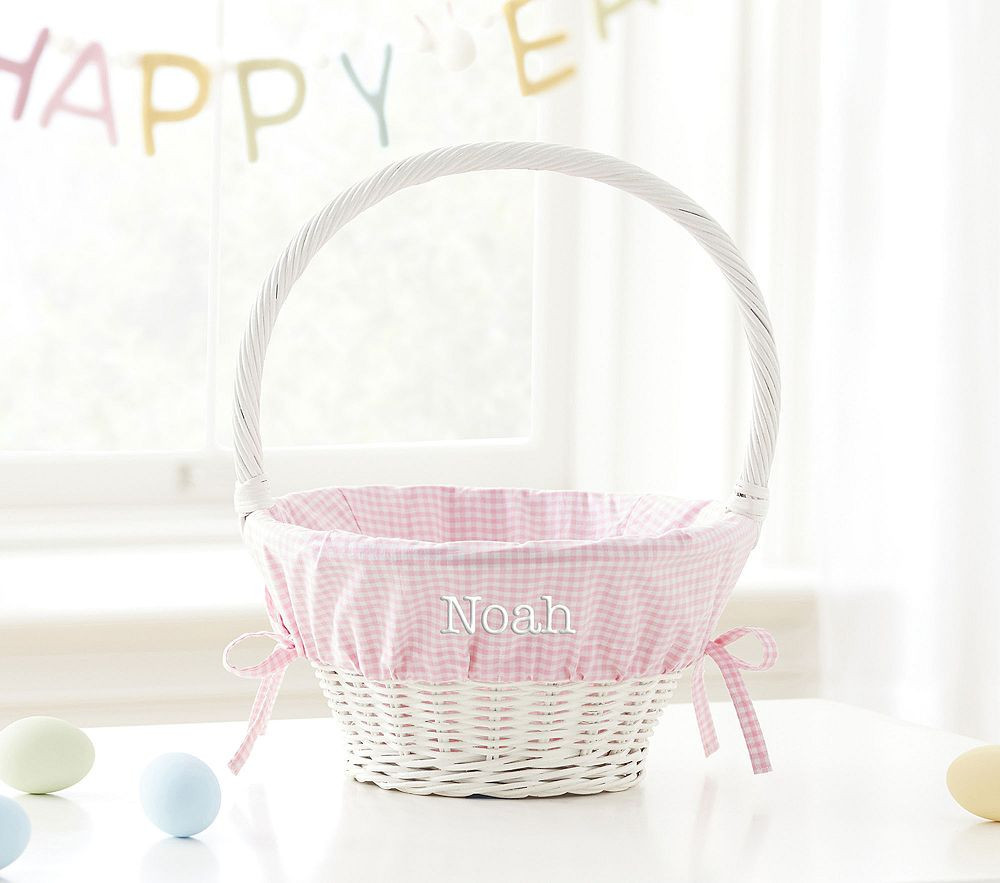 Pink Gingham Sabrina White Small Bundle | Pottery Barn Kids