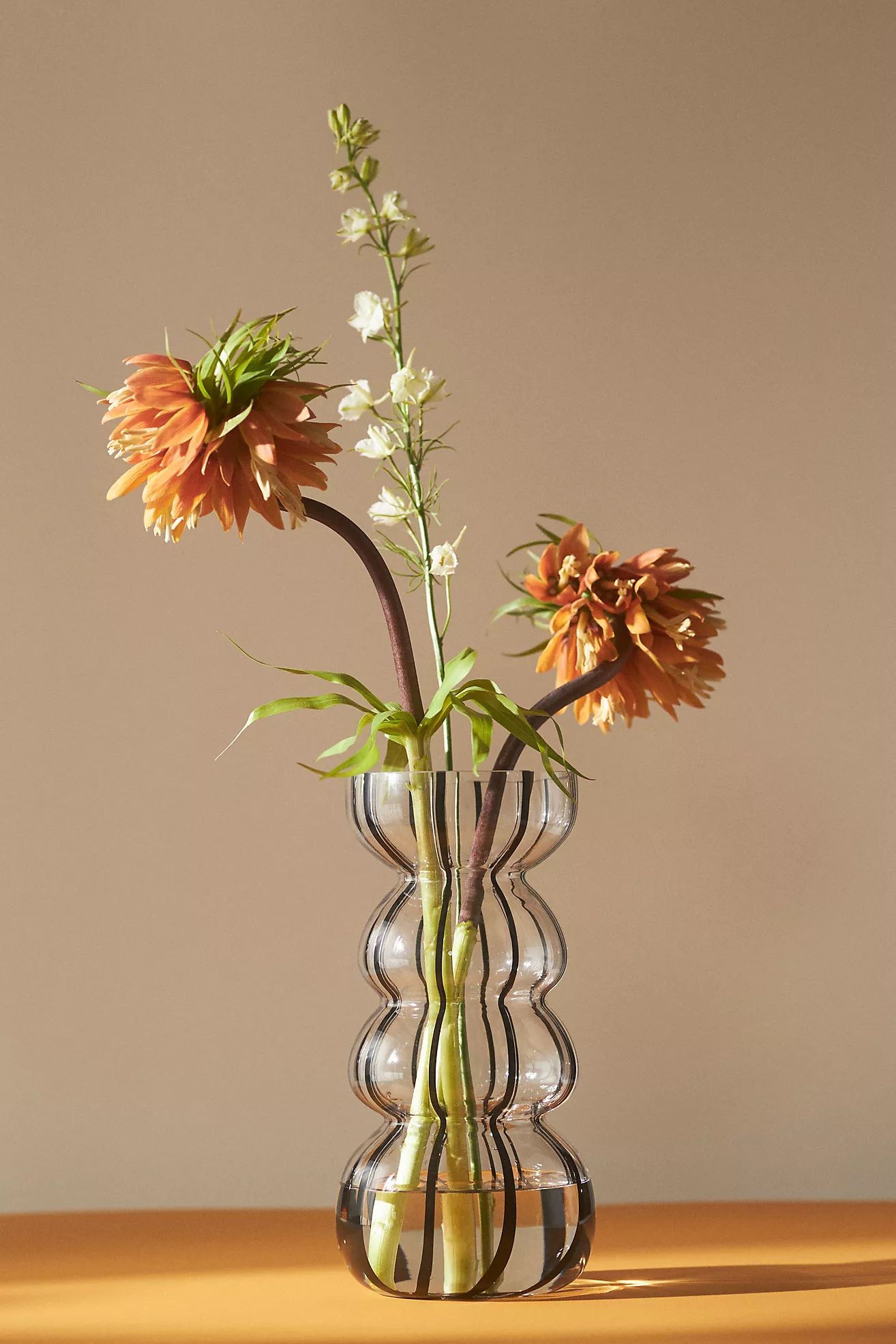 Striped Glass Vase | Anthropologie (US)