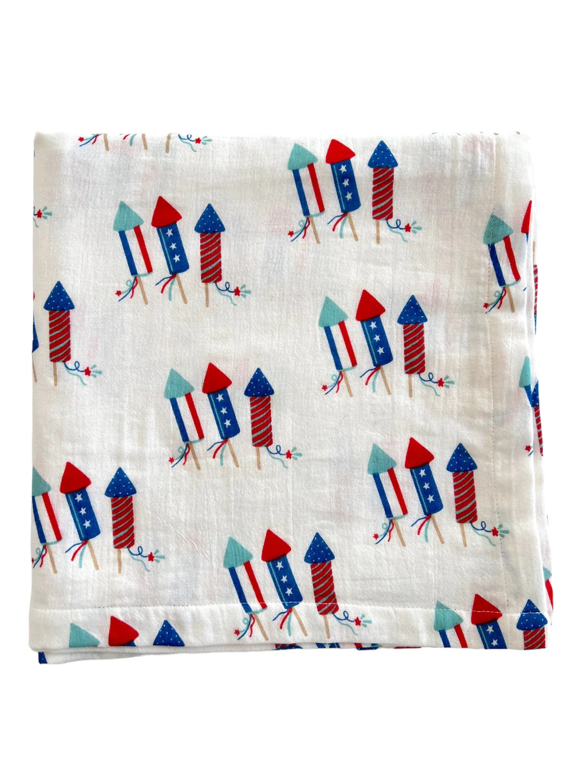 Firecrackers / Organic Swaddle | SpearmintLOVE