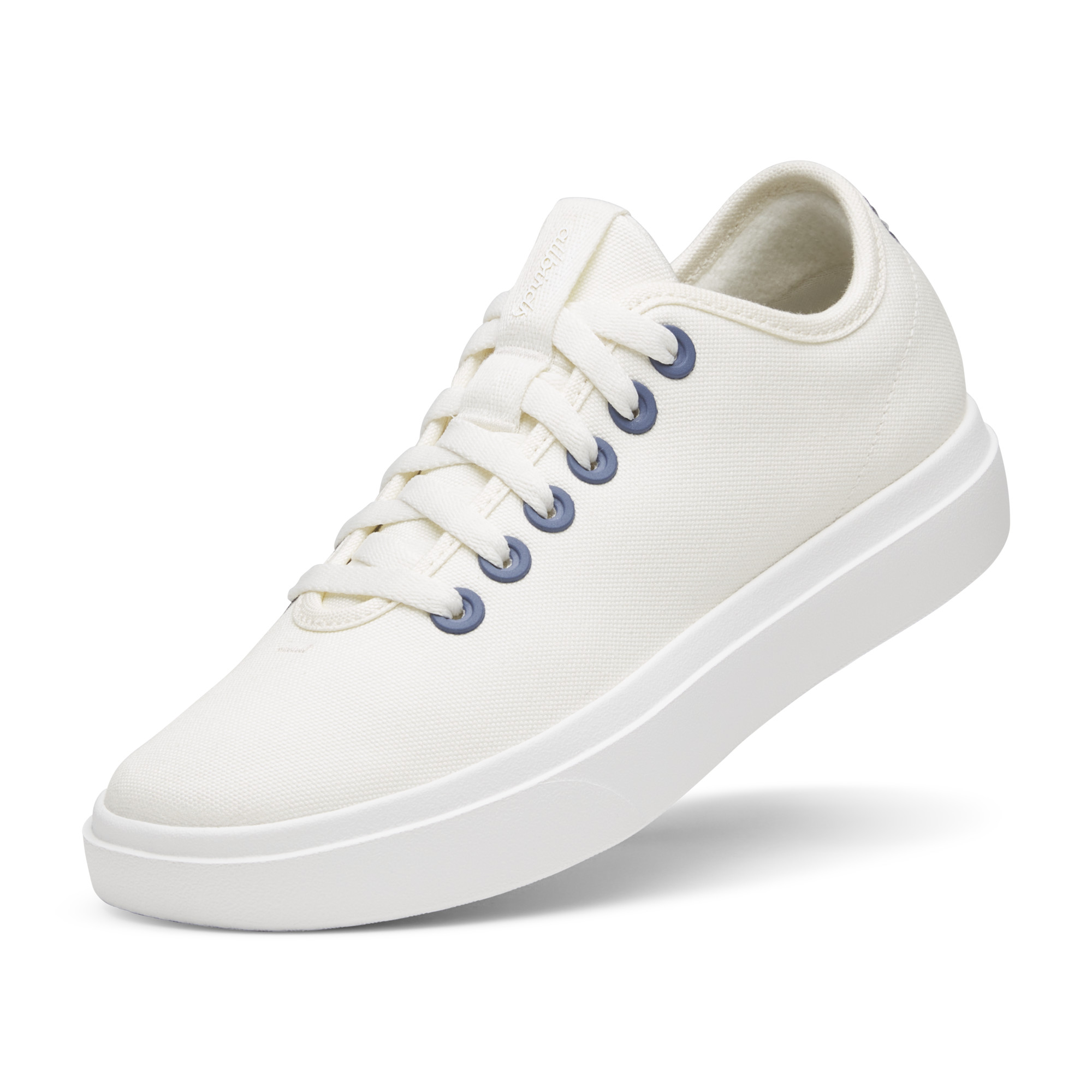 Allbirds Women's Canvas Pipers, Best Walking Shoes, White, Size 10.5 | Allbirds
