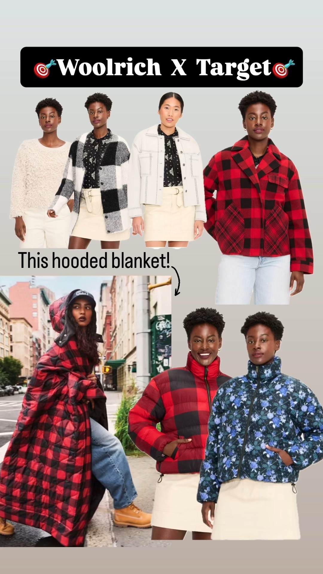 New Woolrich X Target Collab! If you are a fan of buffalo check and cozy mountain vibes this collection is for you! 



#LTKOver40 #LTKFindsUnder100 #LTKStyleTip