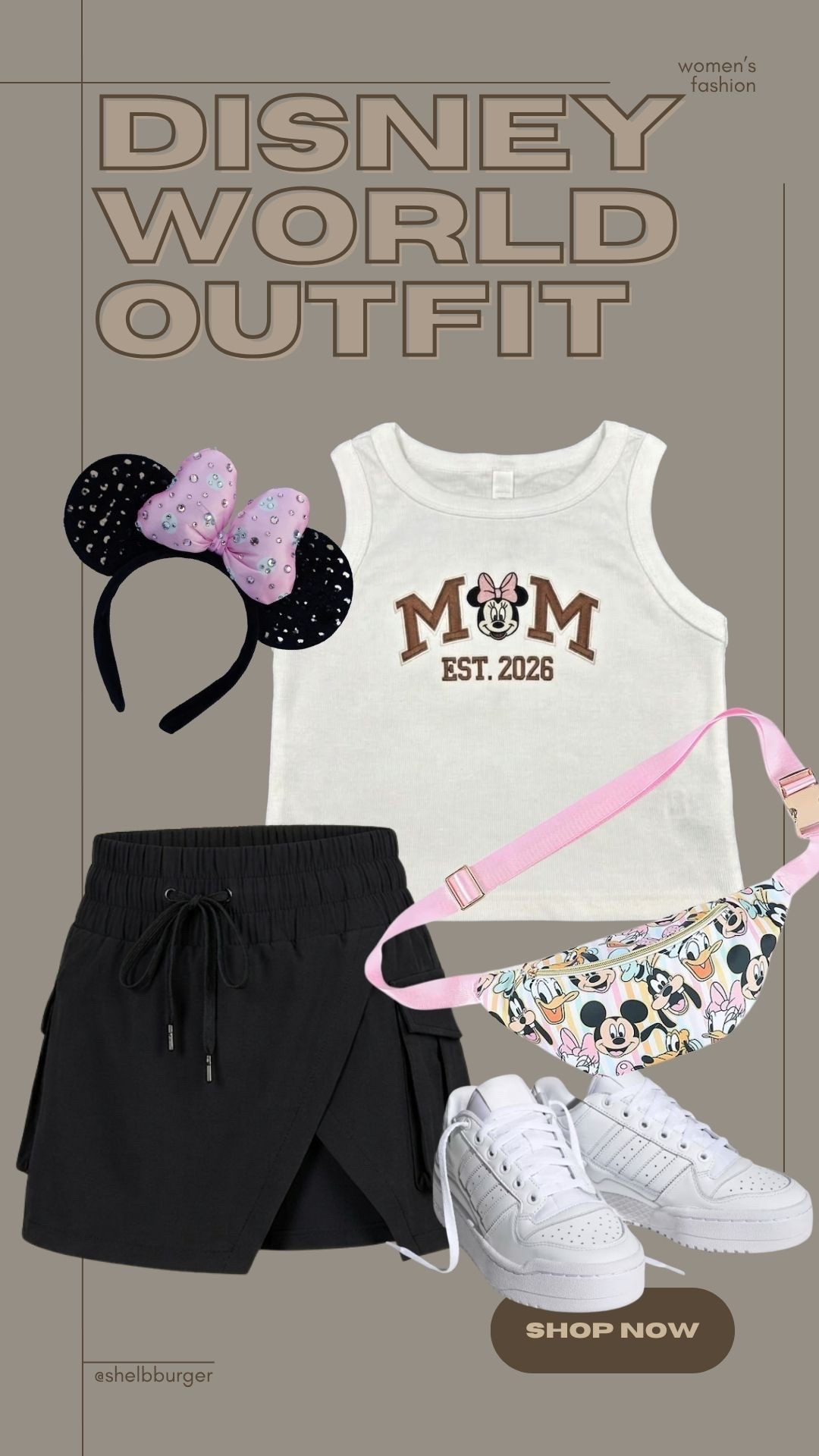 Minnie Mouse mom outfit for Disney vacation

#LTKmomlife #LTKTravel #LTKSaleAlert
