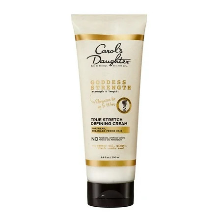 Carol's Daughter Goddess Strength True Defining Cream with Castor Oil for with All Hair Types, 6.8 fl oz | Walmart (US)