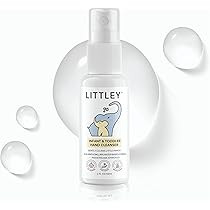 Littley Infant & Toddler Hand Cleanser with Hypochlorous Acid, Gently Cleans Dirt & Germs, Non-Toxic & Alcohol-Free, Safe for Sensitive Skin, 2oz Travel-Size Spray Bottle | Amazon (US)