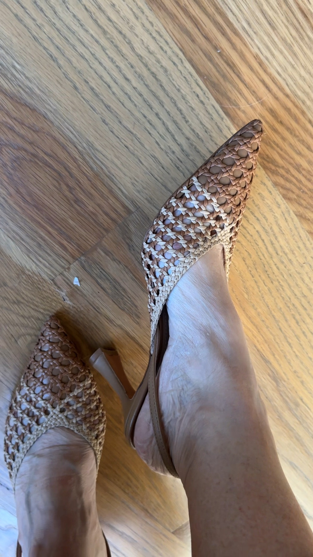 I ordered my true size. 

They are stunning. I’ve also ordered the platform sandals linked  

Dolce vita slingbacks spring shoes neutral shoes heels 

#LTKShoeCrush #LTKOver40 #LTKWorkwear