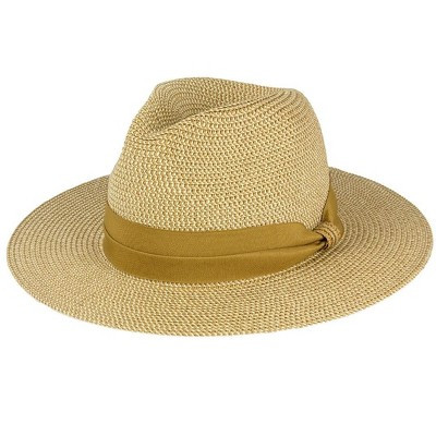 Magid Two Tone Ribbon Straw Panama Hat | Target