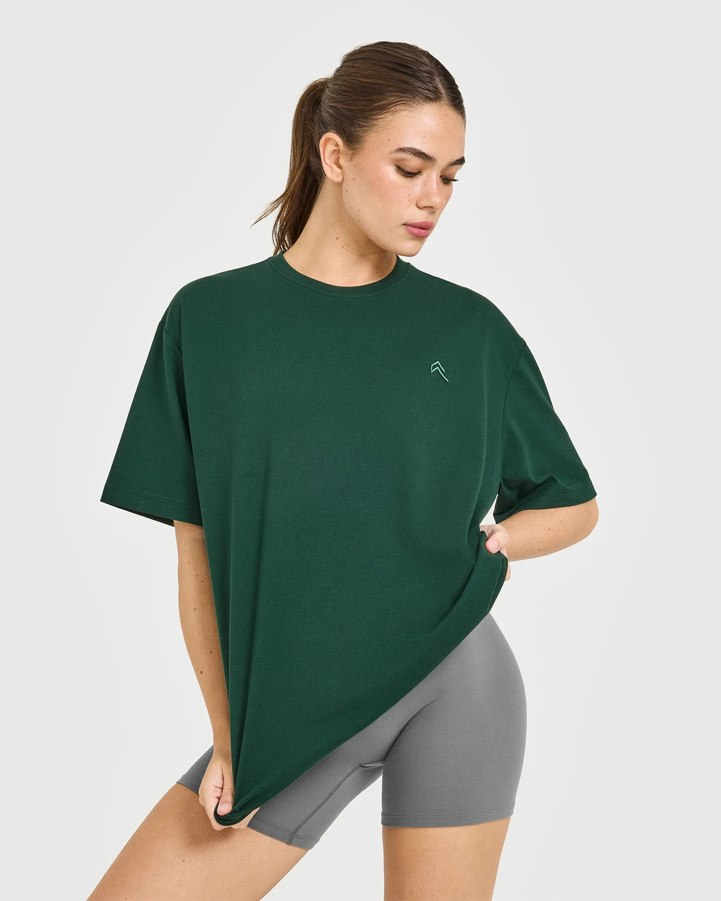Classic Oversized Lightweight T-Shirt 
 Racing Green | Oner Active (UK / US)