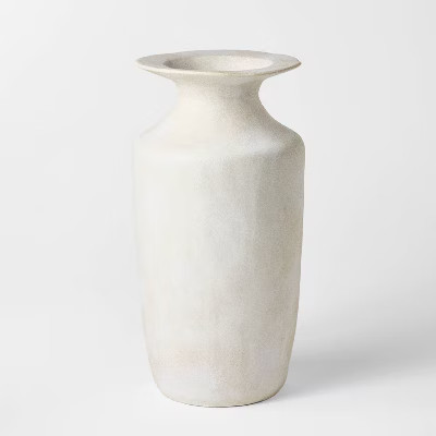 Exaggerated Rim Ceramic Tall Vase - Threshold™ designed with Studio McGee | Target