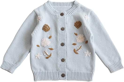chengchuang Newborn Baby Girls Boys Sweatshirt Blouse Pullover Knit Sweater Warm Crewneck Long Sl... | Amazon (US)