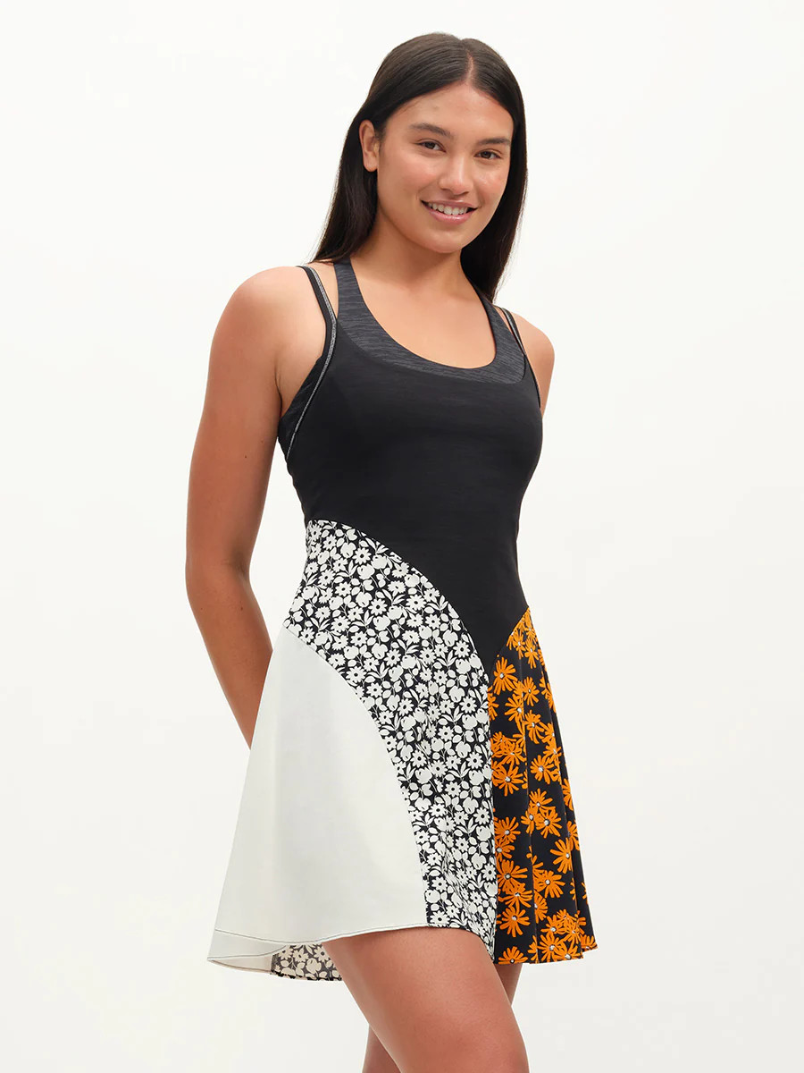 Wildflower Dress in Floral Patchwork | Women's Athletic Dress | OV | Outdoor Voices