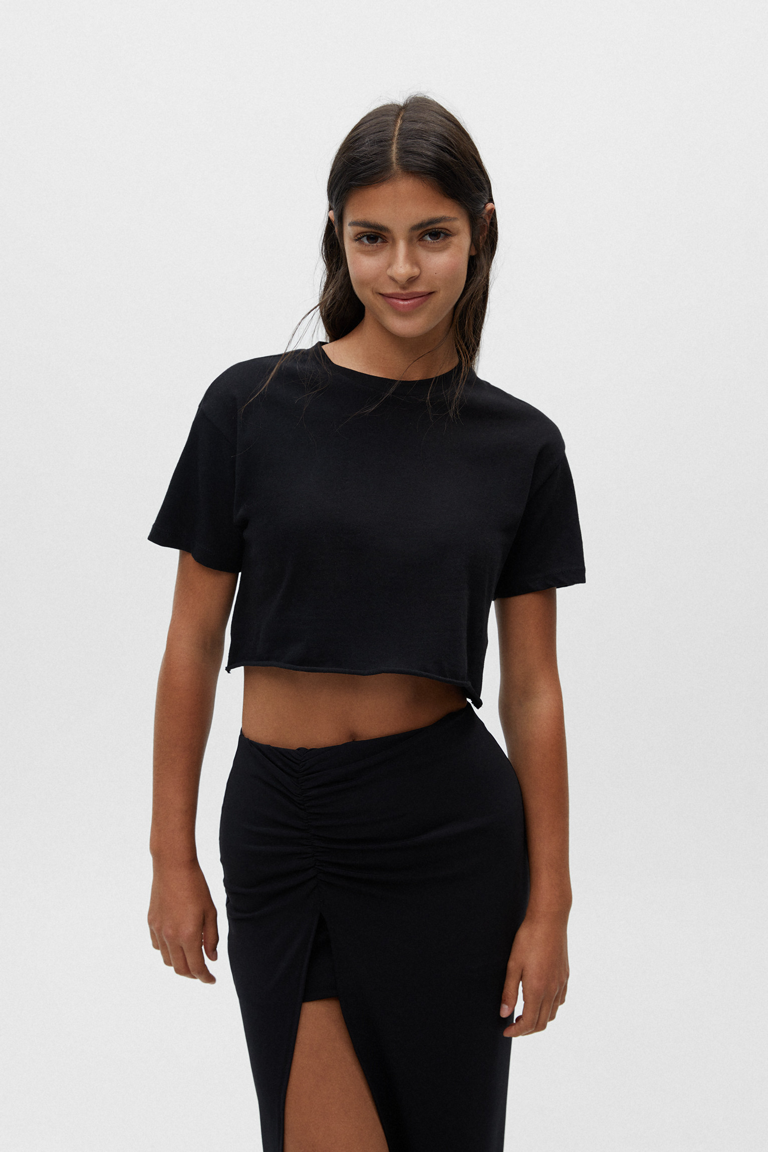 Crop top basique | PULL and BEAR FR