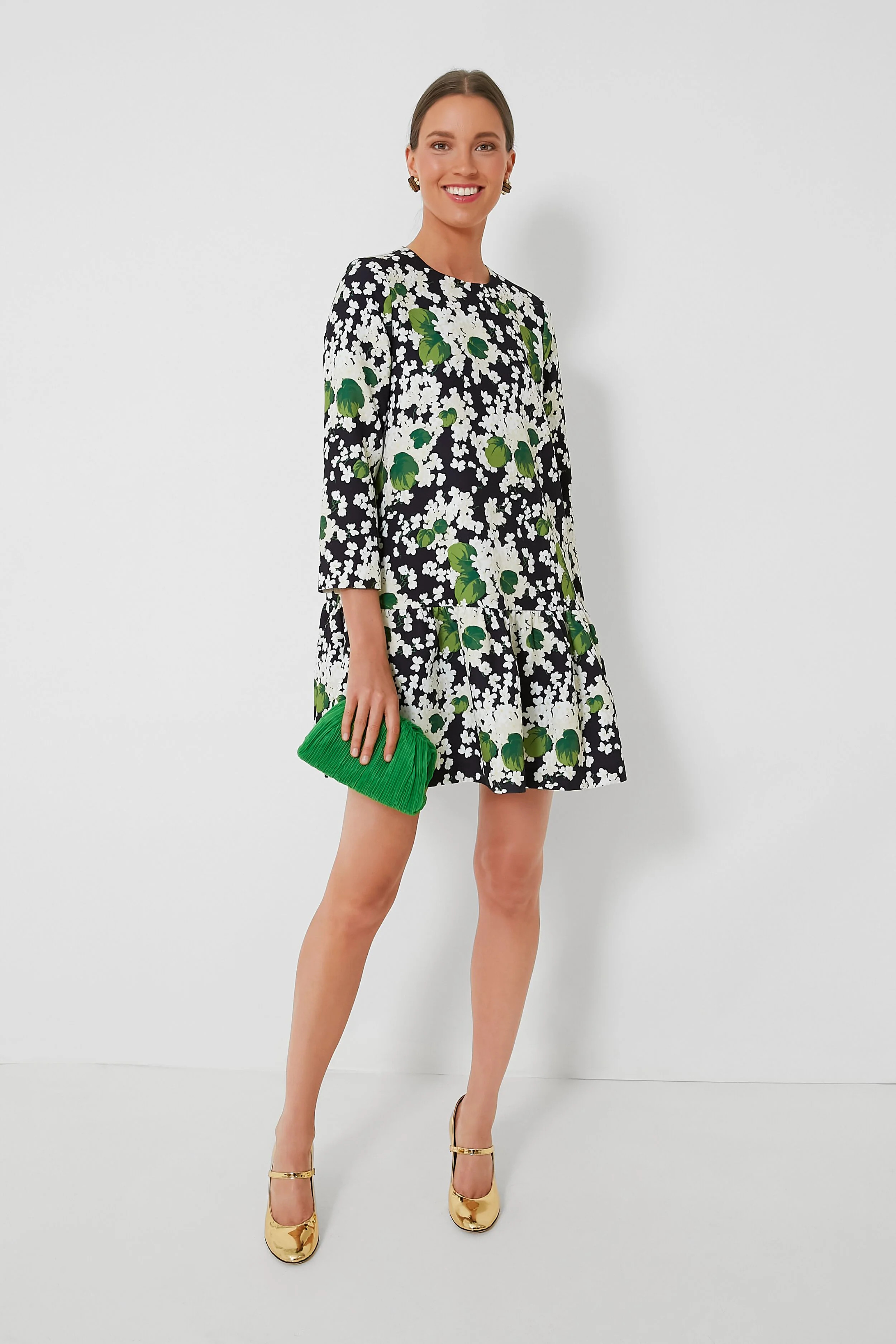 Noir Hydrangea Blooms Pierce Dress 
                Tuckernuck | Tuckernuck (US)