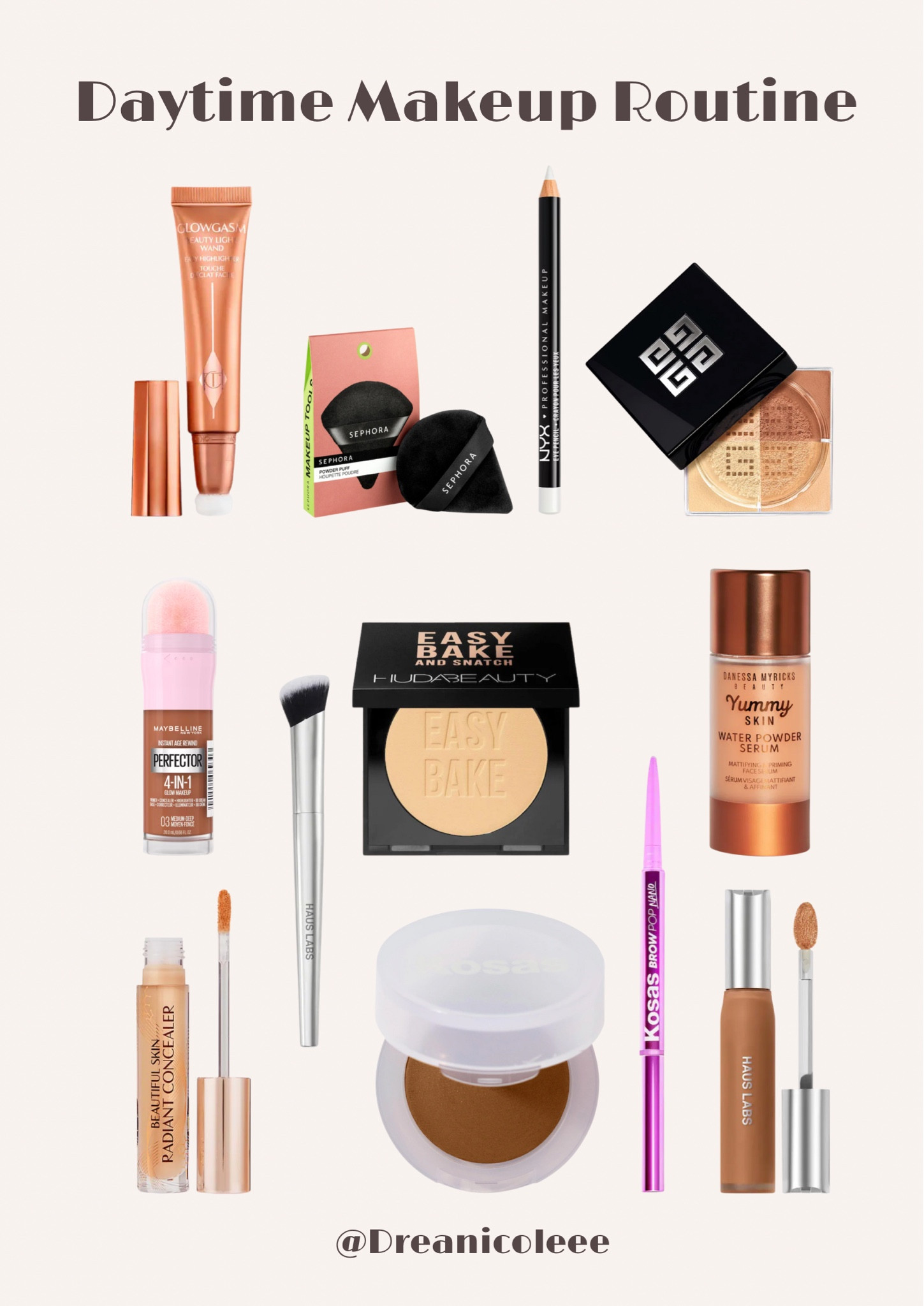 Hey y'all! These are all of the products I used in my makeup Routine/Tutorial that I uploaded on my YouTube channel. I couldn't rage the Muse products but I used the Peach Bellini Jelly Blush, Chestnut Lipliner, Honeydip Matte Liquid Lipstick, and Plump It Up Lip Plumper 

#LTKBeauty #LTKFindsUnder50