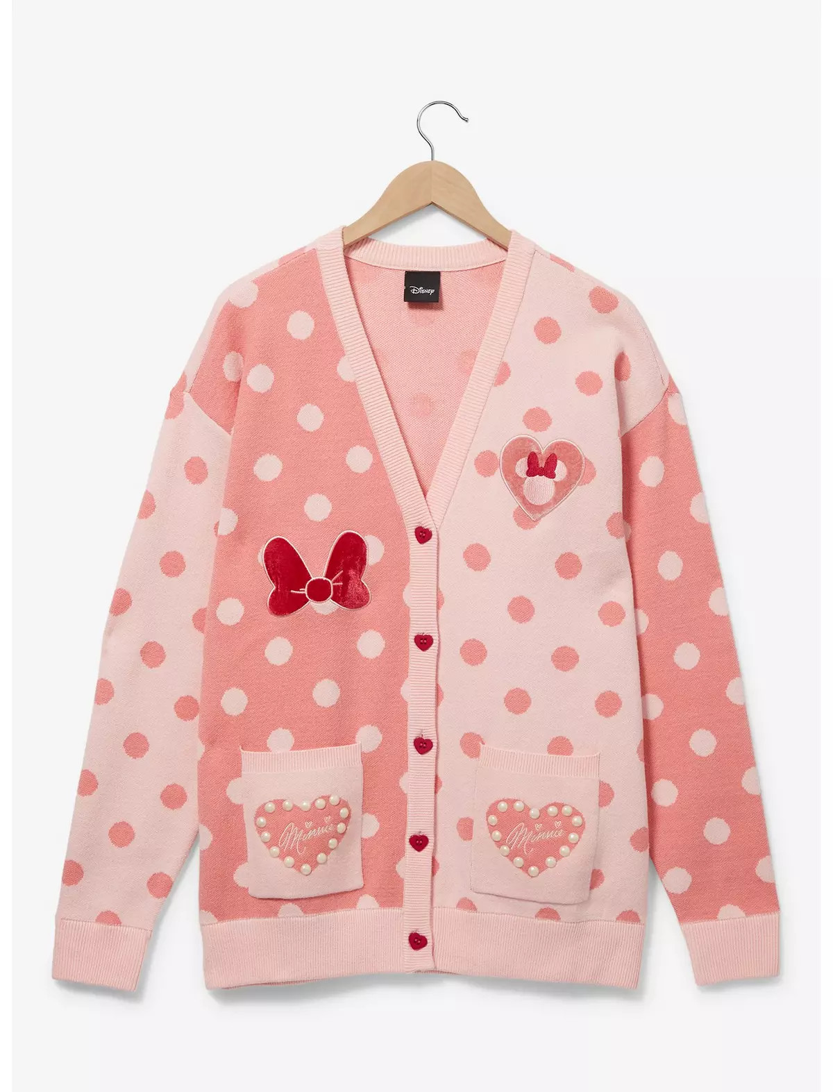 Disney Minnie Mouse Polka Dot Women's Cardigan - BoxLunch Exclusive | BoxLunch