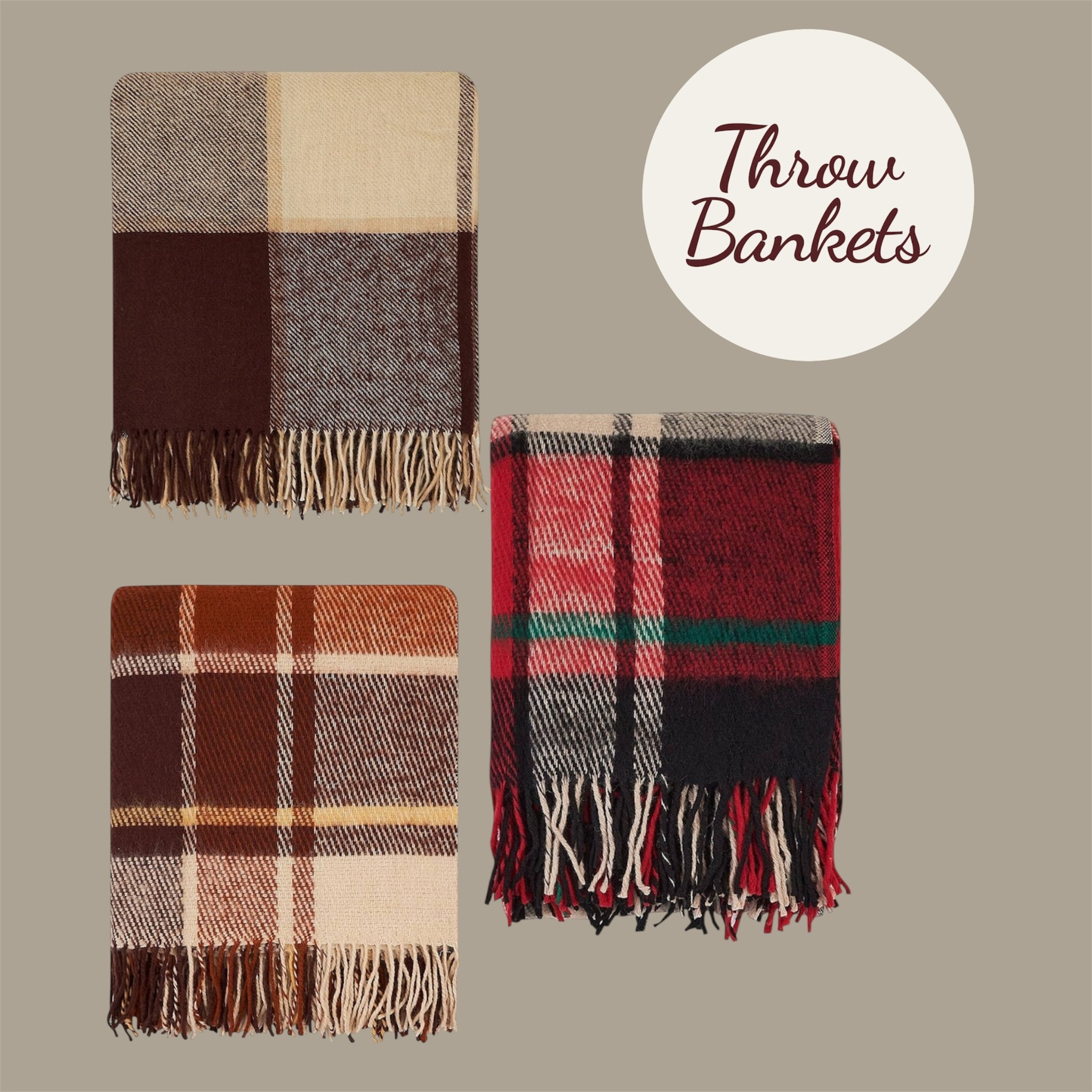 Cozy throw blankets perfect for cooler weather & holiday decor 

#LTKSeasonal #LTKHome #LTKTall
