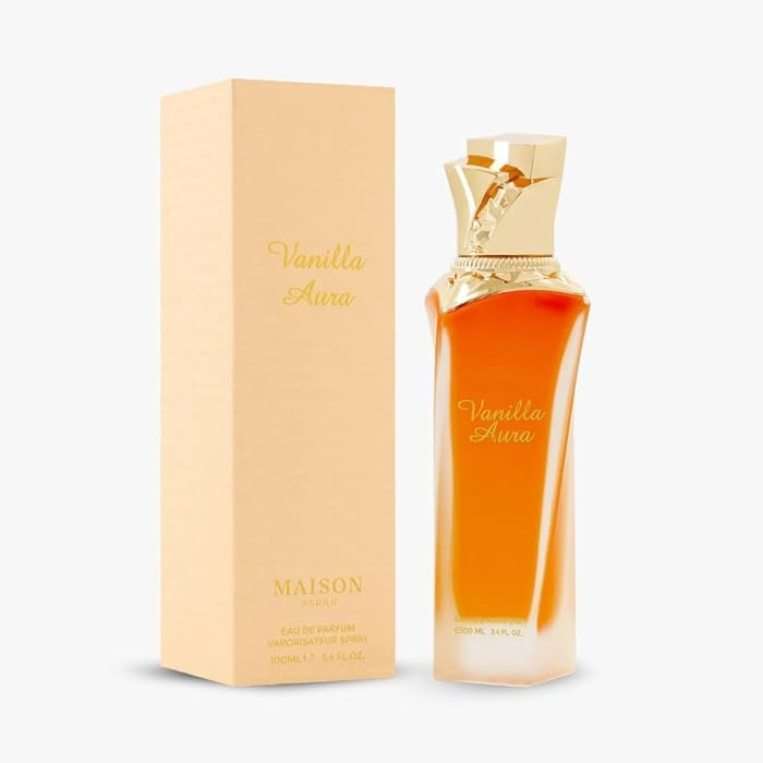 MAISON ASRAR Perfumes Vanilla Aura 3.4 Fl Oz Edp Fragrance Unisex | Amazon (US)