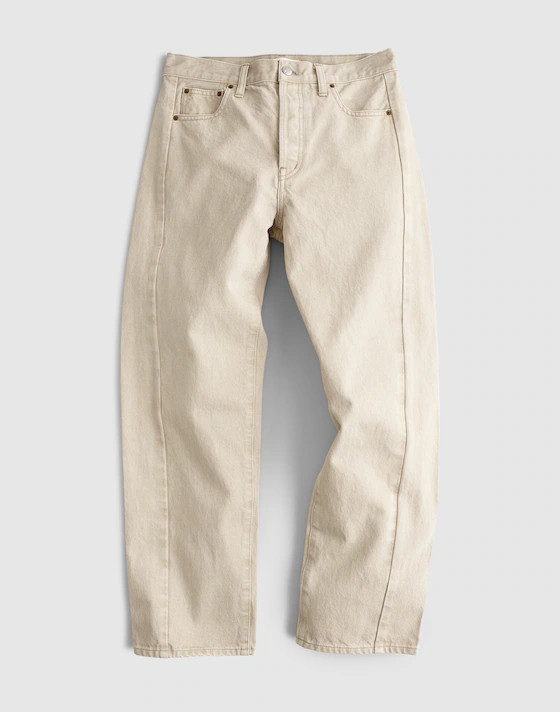 Short Pieced Barrel-Leg Jeans | Madewell
