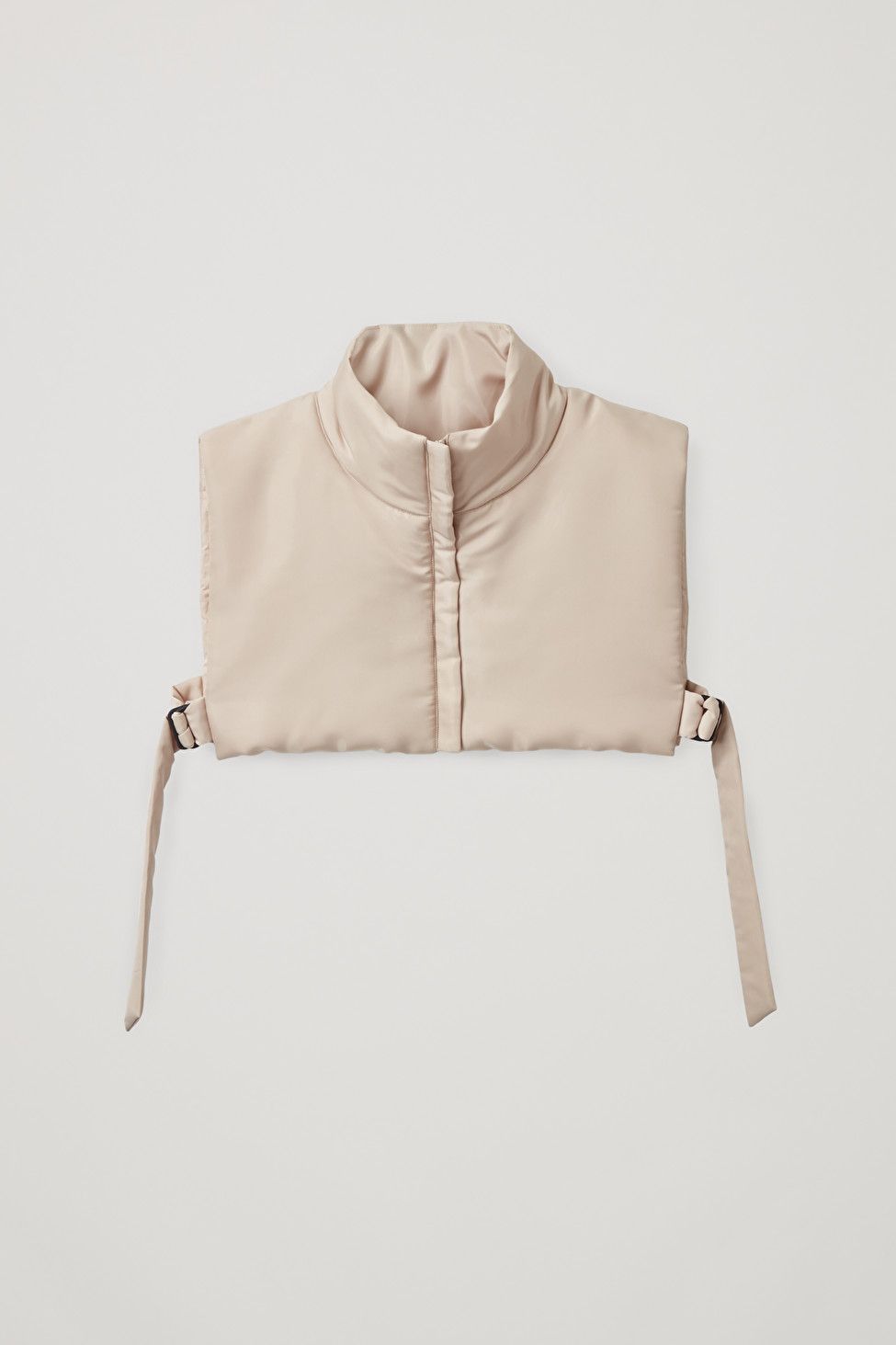 TIE-SIDE CROPPED VEST - Beige - Accessories - COS US | COS (US)