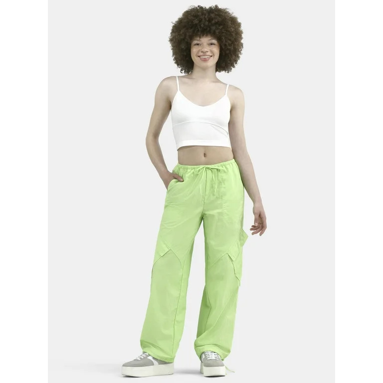 No Boundaries Parachute Pants, Women's - Walmart.com | Walmart (US)