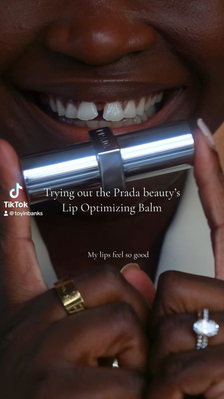 Prada beauty lip balm! 