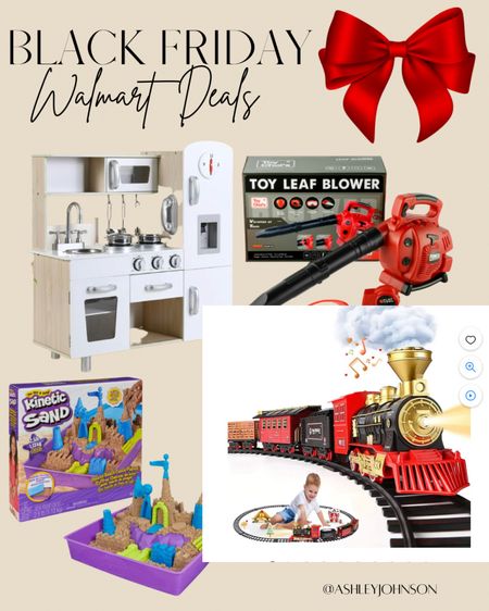 Kids Christmas gift ideas. Kids gift guide. Gifts for toddlers. Gifts for kids. Walmart Black Friday deals. #walmartblackfriday #holidaygiftguideforkids #trainset #kineticsand #kidplaykitchen #kidslawnblower

#LTKGiftGuide #LTKsalealert #LTKkids