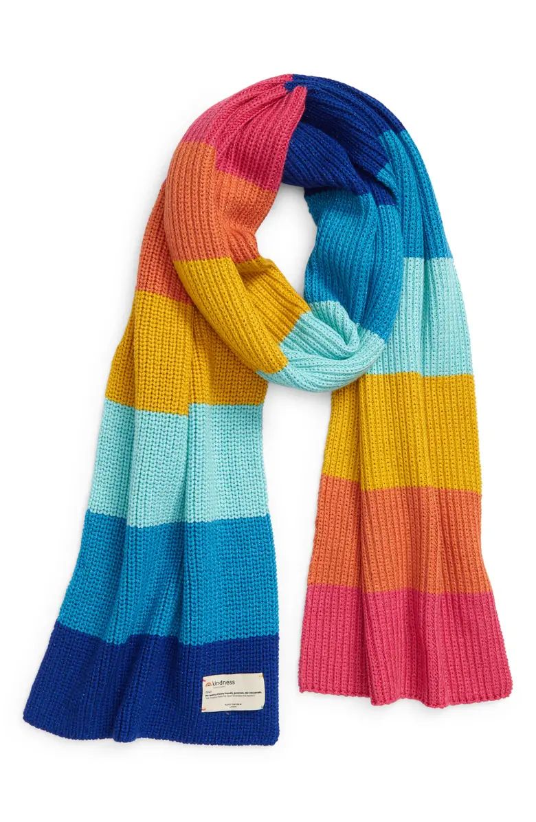 Kurt Geiger Metallic Rainbow Scarf | Nordstrom | Nordstrom