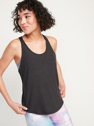 Breathe ON Slub-Knit Racerback Tank for Women | Old Navy (US)