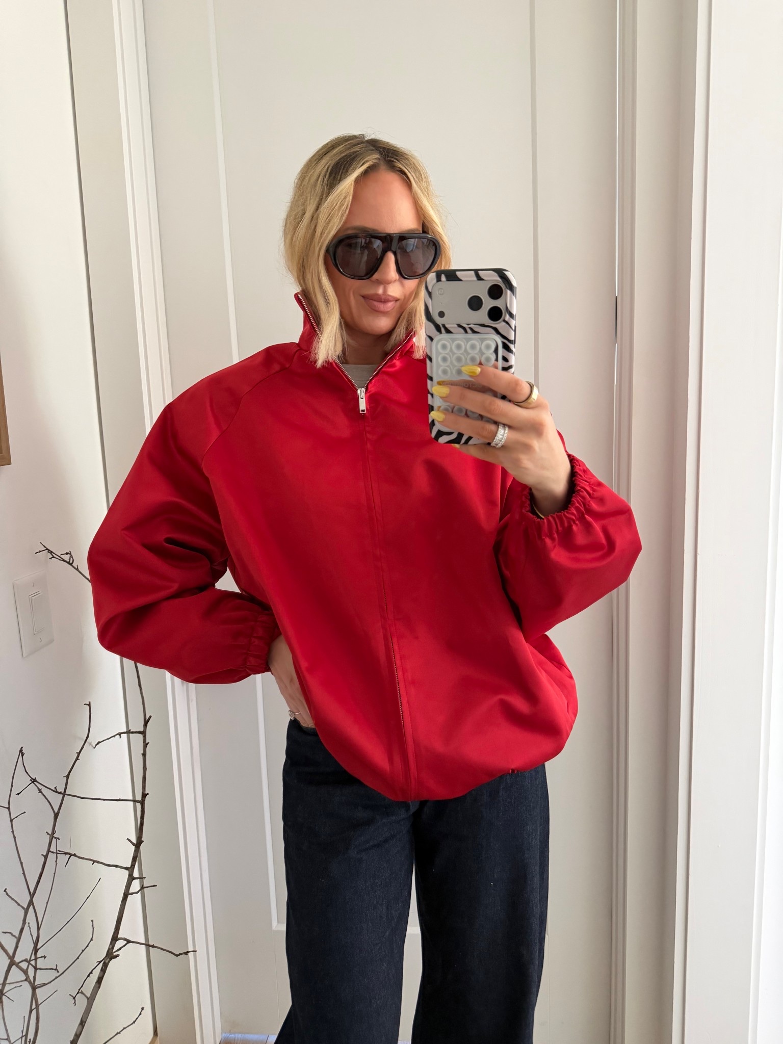 Wearing a small in the jacket. If in between sizes, size up in jeans 

#LTKOver40 #LTKTall #LTKootd