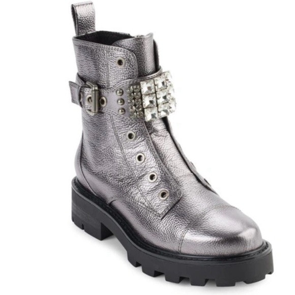 KARL LAGERFELD PARIS $199 Maeva Lug Sole Bootie Platform Chunky Heel Size 6 NEW | Poshmark