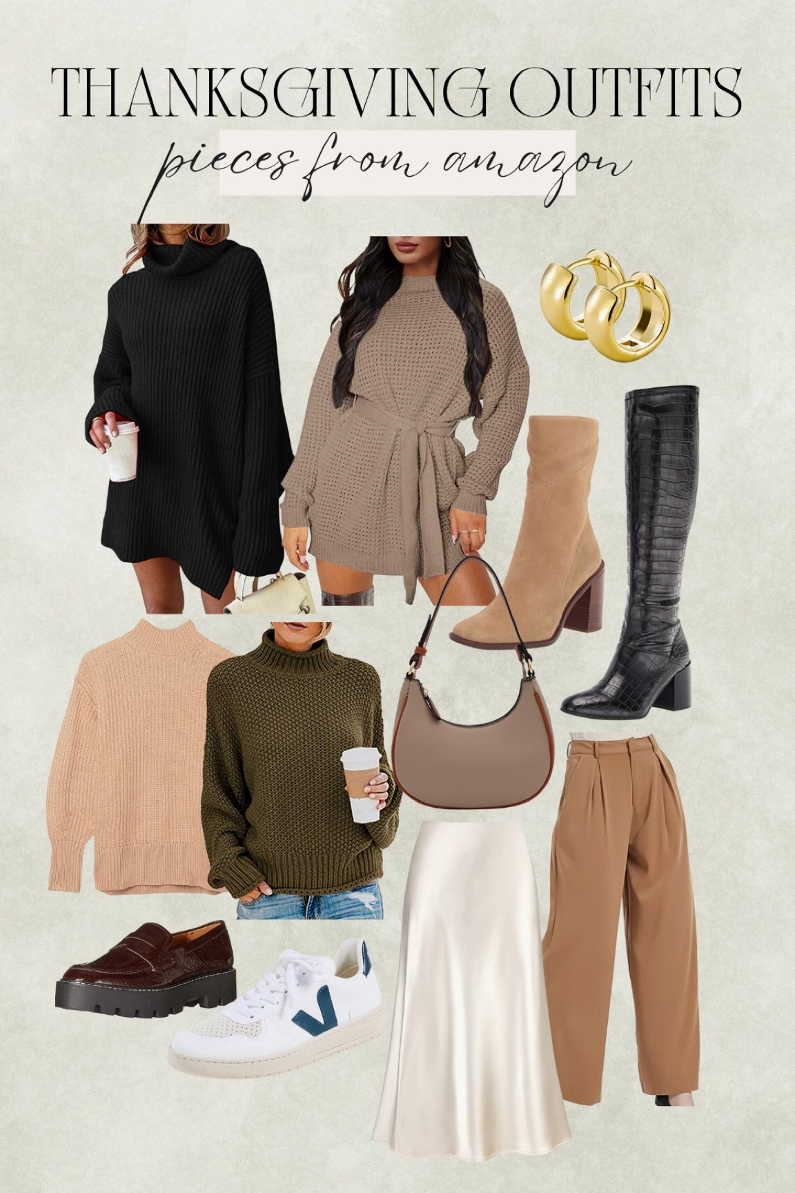 Thanksgiving outfits from Amazon!

Sweater dress | boots | trousers

#LTKHoliday #LTKSeasonal #LTKstyletip
